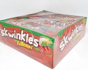 Skwinkles Rellenos Sandia Lucas Mexican Candy 12 pack ( 26 g cada uno )