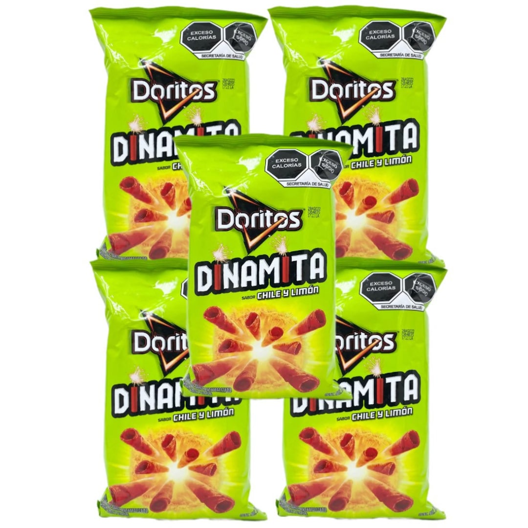 Doritos Dinamita Barcel Mexican Chips, 5 Bags 70 G Etsy