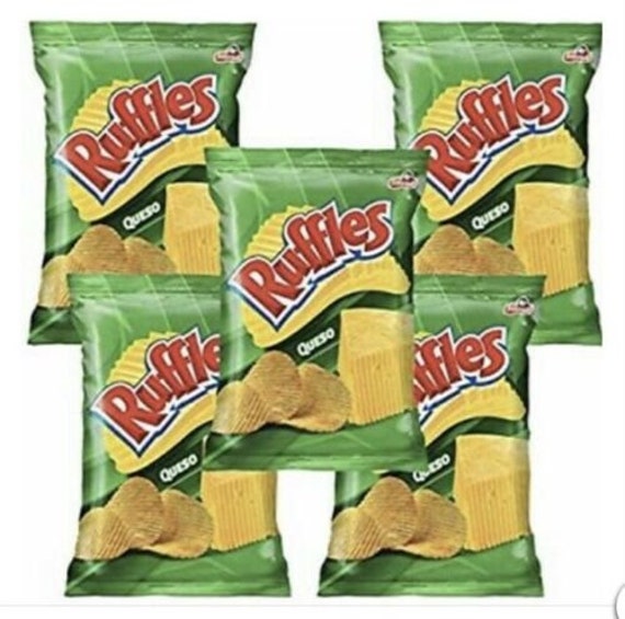 Ruffles Queso Mexican Chips Sabritas 5 BAGS 50 G Etsy