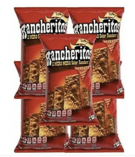 Rancheritos Mexican Chips Sabritas 5 BAGS 60 G Etsy