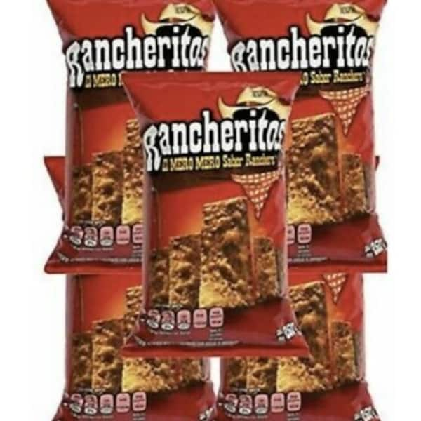 Rancheritos Chips mexicaines Sabritas, 5 SACS (60 G)