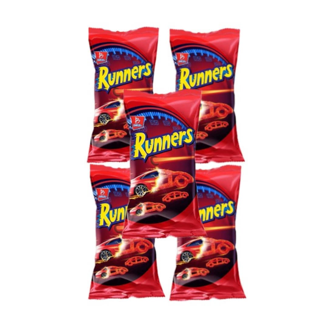 Runners Barcel Mexican Chips, 5 BAGS 72 G Etsy