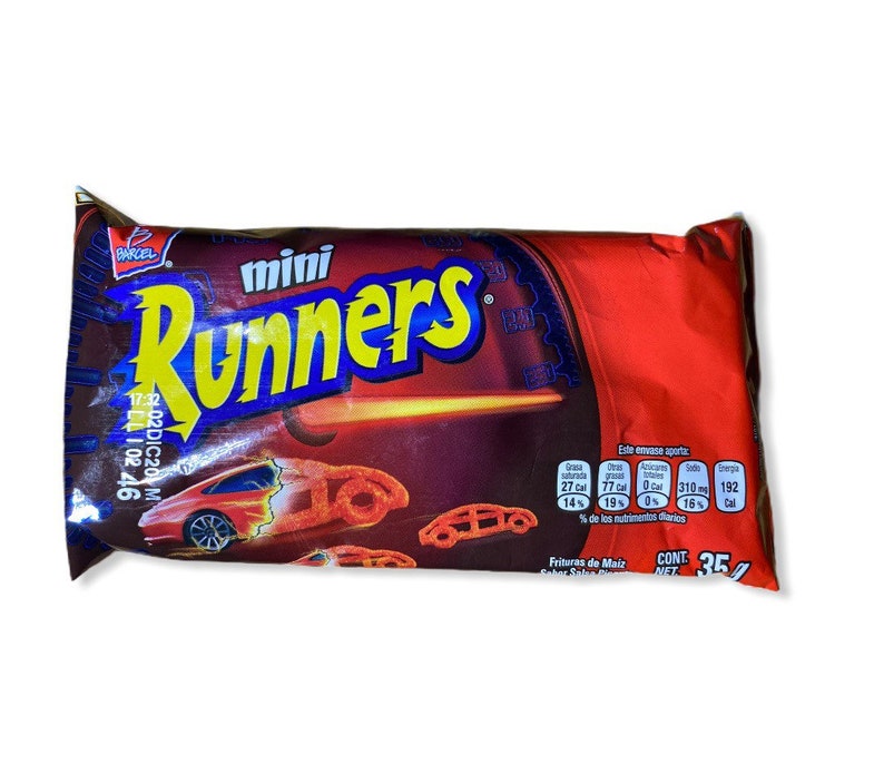 Mini Runners Barcel Mexican Chips 1 Bag 25 Pieces Etsy