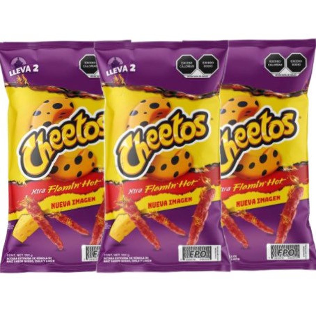 Chetos Xtra flamin Hot - Sabritas Count : 20