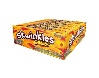 Skwinkles Rellenos Lucas Mexican Candy 12 pack ( 26 g cada uno )