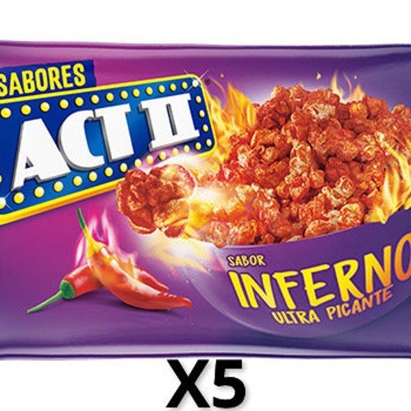 Palomitas Act II Infierno x5 Beutel (87,5 G)