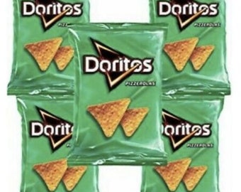 Doritos Pizzerolas Sabritas Mexican Chips, 5 BAGS (62 G)