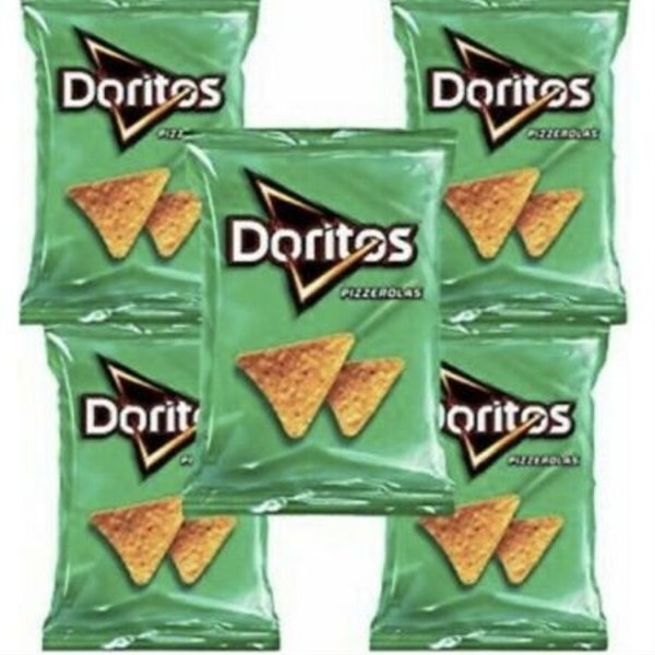 Doritos Pizzerolas Sabritas Mexican Chips, 5 BAGS (62 G)