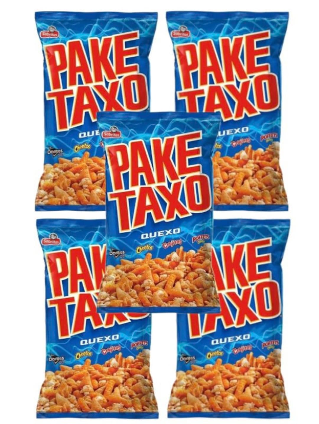 Paketaxo Quexo Sabritas Mexican Chips, 5 BAGS 65 G EACH Etsy