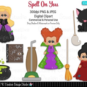 Spell on You EXKLUSIVES Digital Clip Art Set ~ Grafiken Kristi W Designs Persönliche und kommerzielle Nutzung Scrapbooking Sublimation