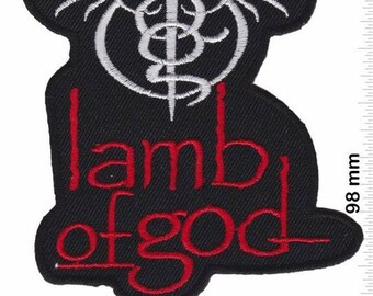 DEVILDRIVER Patch Iron/Sew on Embroidered Made in USA Heavy Metal Lamb of God 