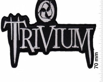Trivium Music Band Embroidered Iron on Sew on Patch Badge For Clothes etc 