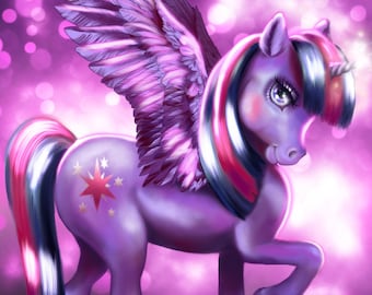 Kucyk z nadrukiem Twilight Sparkle, MLP
