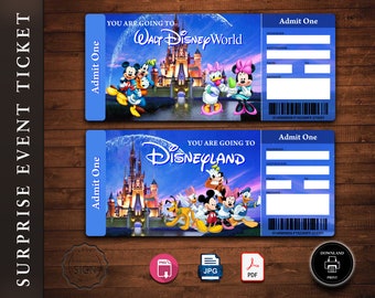disney tickets etsy