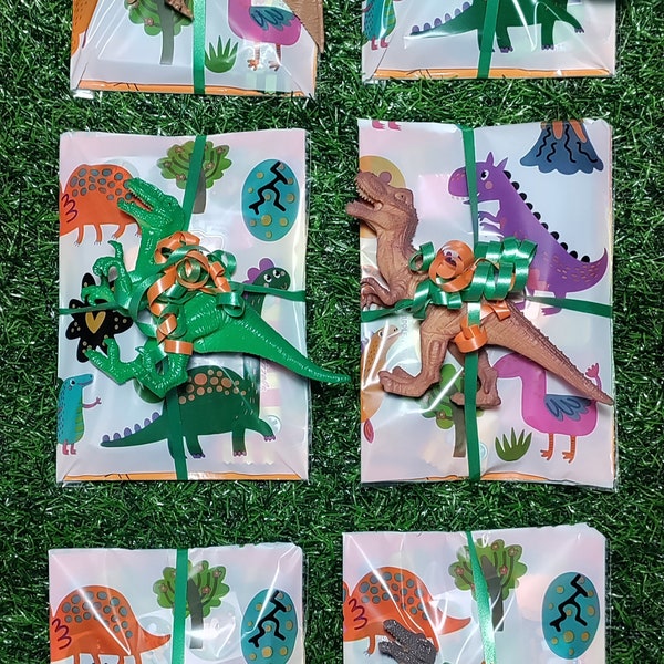 Luxury Pre filled Party Bag | Dinosaur Party Bags | Luxury Dinosaur Party Bags | Childrens Party Bags | T-rex Party Bags