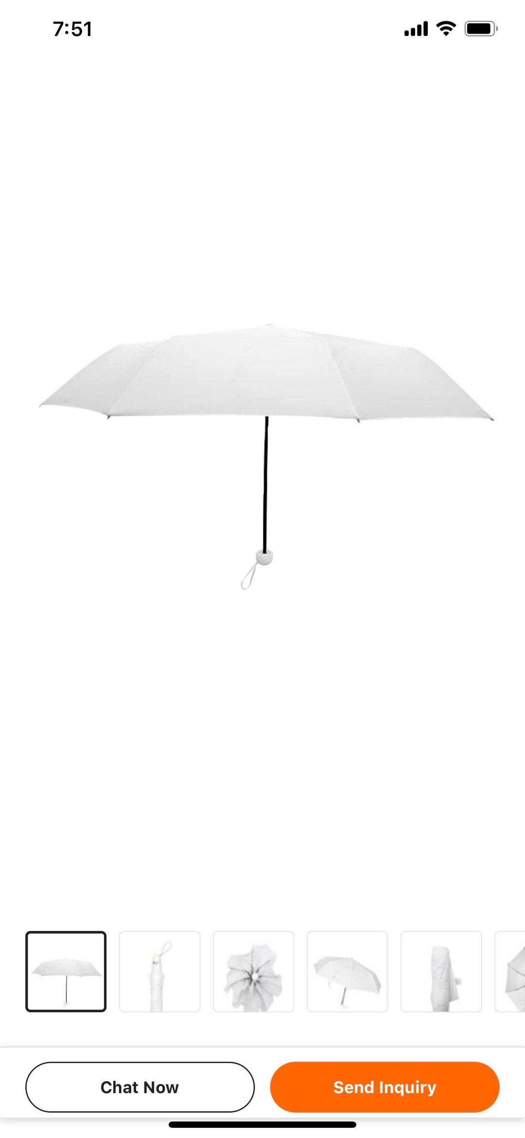 Sublimation Blank White Umbrella Etsy