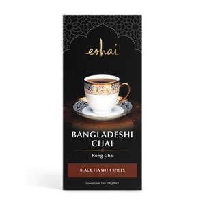 Eshai Bangladeshi Chai (Rong Cha) - Spiced Black Tea - Loose Leaf