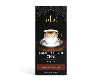 Eshai Bangladeshi Chai (Rong Cha) - Spiced Black Tea - Loose Leaf