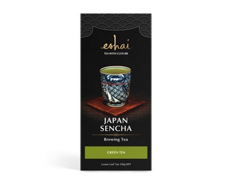 Eshai Japan Sencha-thee (thee zetten) - groene thee - losse thee