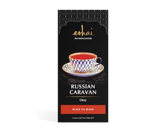 Eshai Russian Caravan Tea (Chay) - Loose Leaf Black Tea Blend