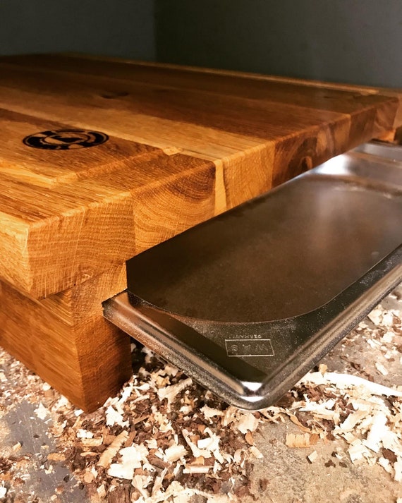 Cutting board with sides sale