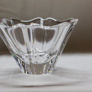 Orrefors Swedish Crystal Vase Bowl