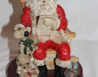 Santa Checking His List