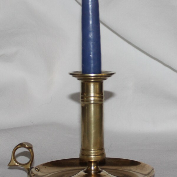 Antique Brass Candle Holder Etsy
