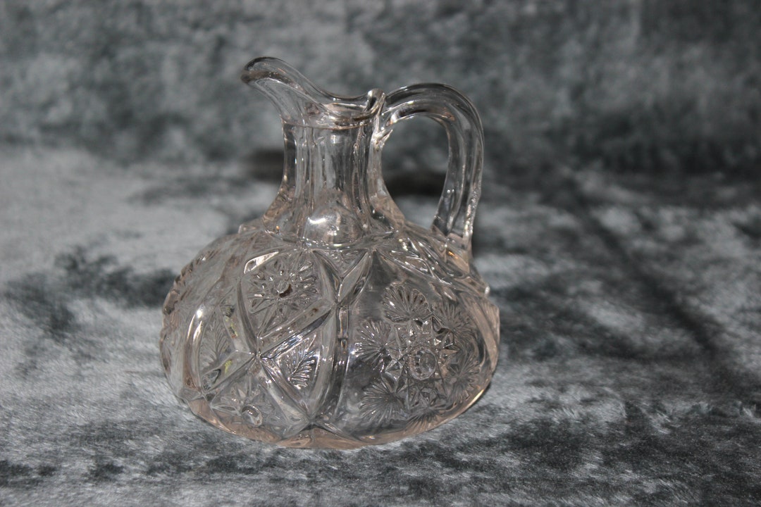 Antique Glass Cruet Etsy