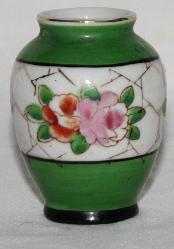 Tiny Vase Occupied Japan Etsy