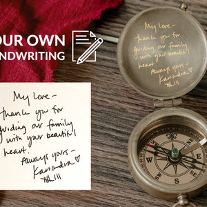 Brass Compass, Personalized Compass, Personalized Brass Compass, Baptism Compass, Engraved Compass, Personalized Compass