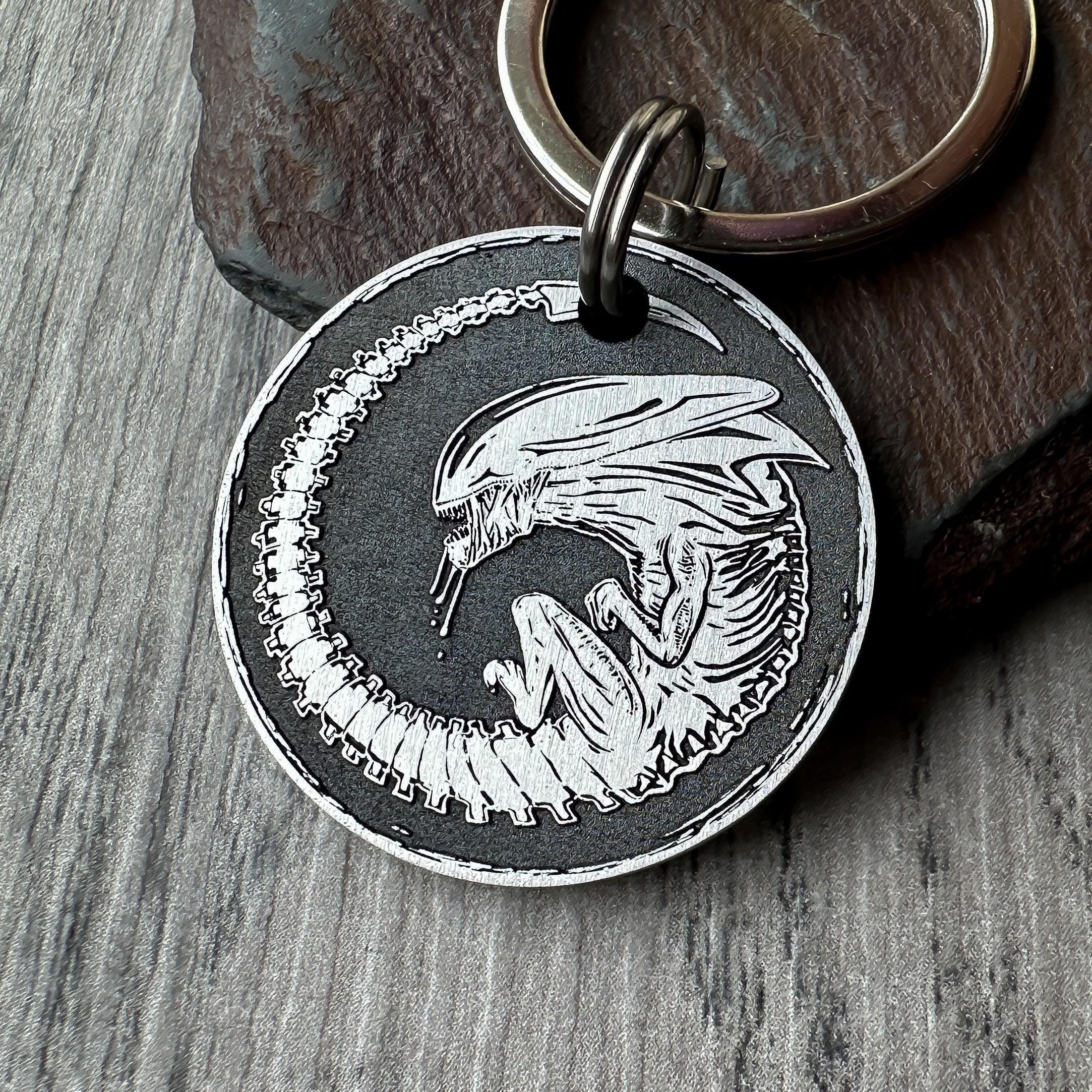 Xenomorph Dog Tag - Etsy