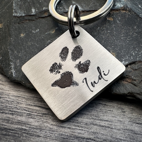 Palline Natale Personalizzate Nome Legno Zampa Animale Laser - Decorazioni Natalizie, Regali - Foto 8