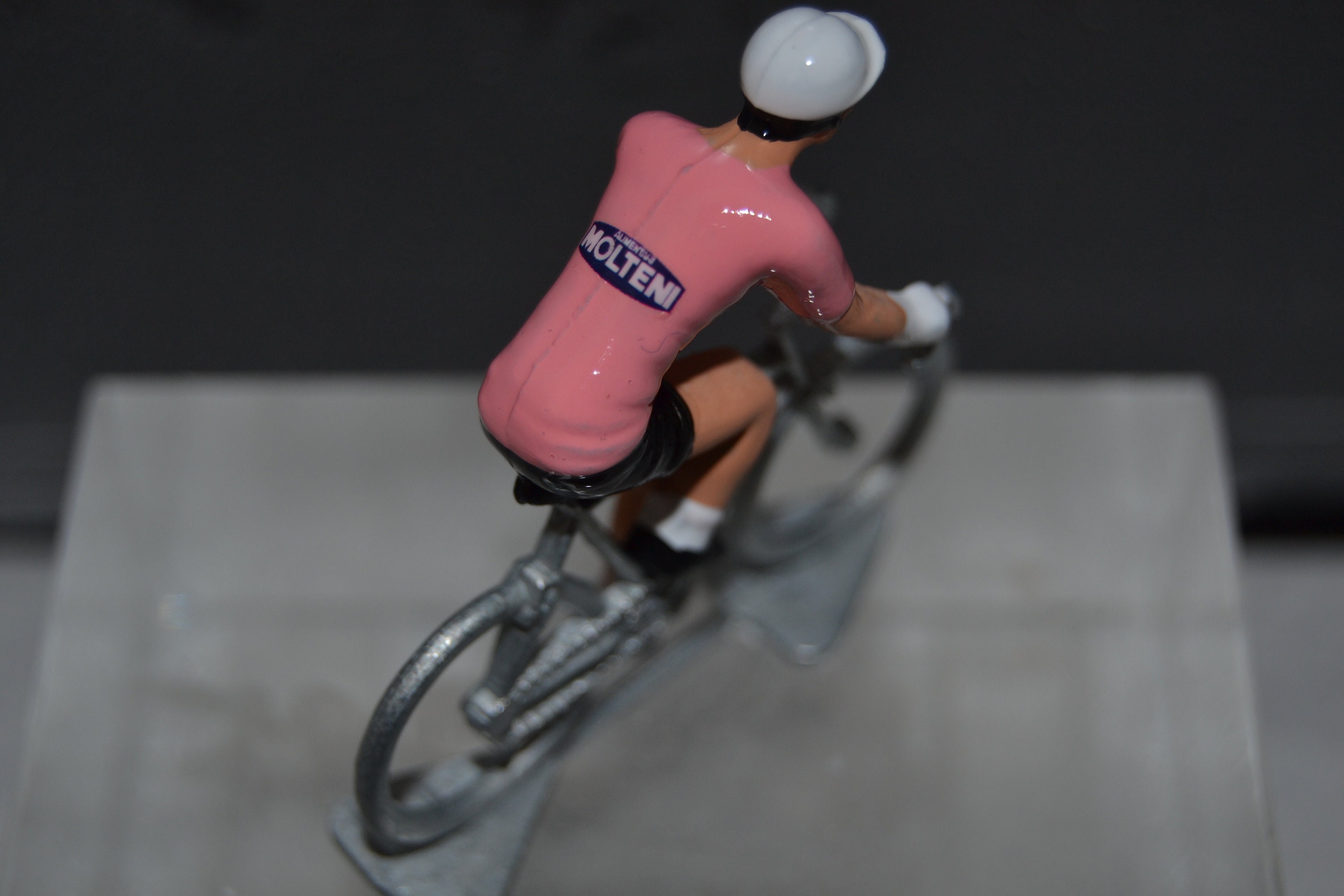 Eddy Merckx pink jersey Molteni Hand crafted cycling figure - Etsy