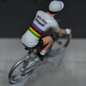 Eddy Merckx World Champion Hand crafted cycling figure