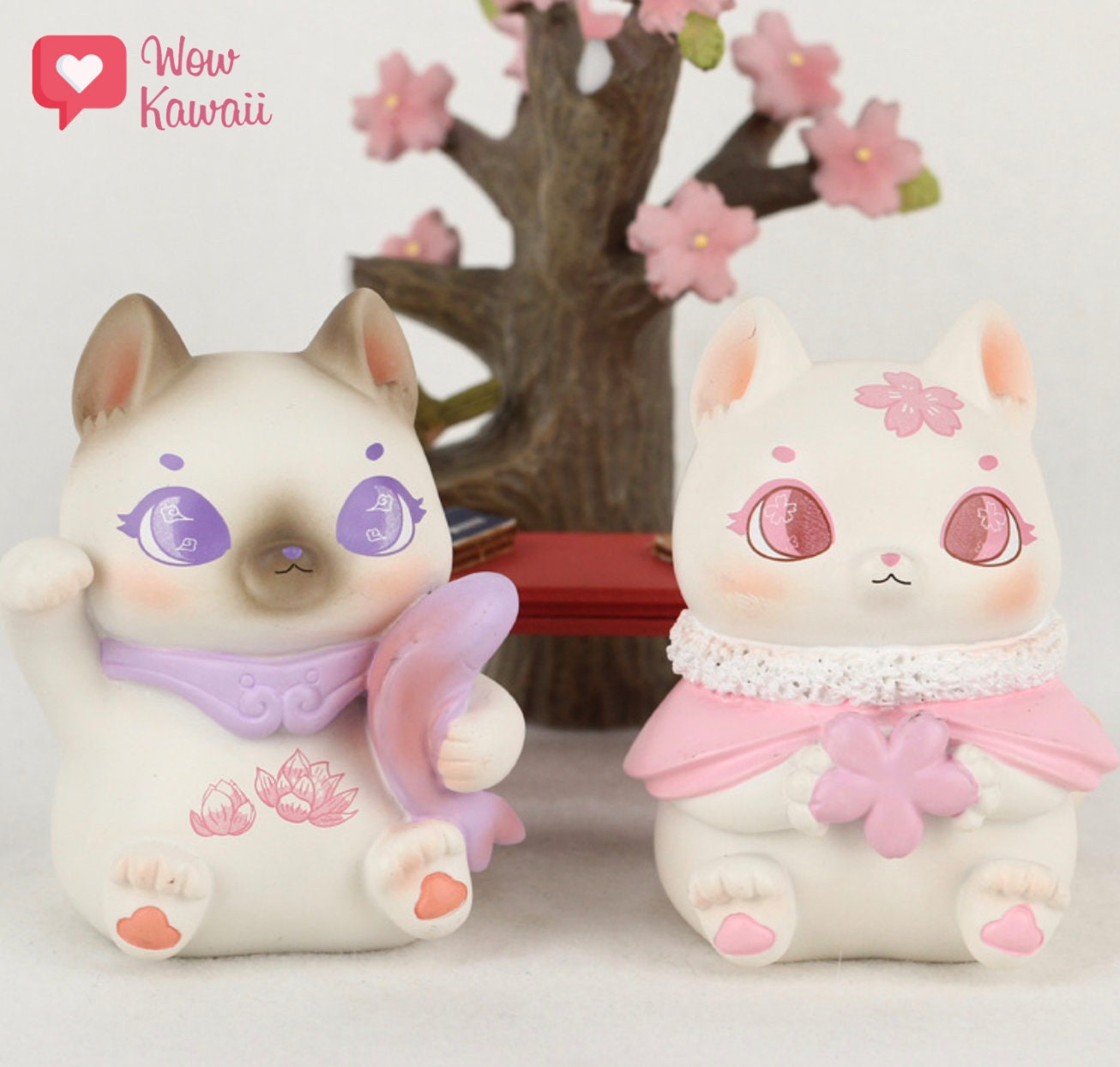 CUTE Lucky Cat Blind Box mystery Blind Box Surprise Dolls Happy Funny  Kawaii Lovable Gift Set Collectibles Chinese New Year -  Hong Kong