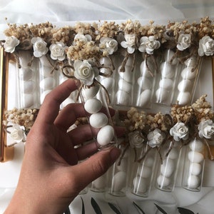 Wedding Favors / Almond Candy Jars/ Baby Shower Favors / Rustic Wedding Favors / Engagement Favors /Wedding Gifts in Bulk handmade