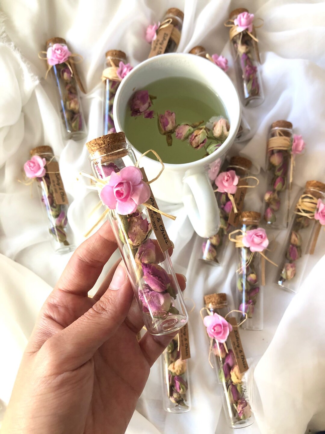 Wedding Tea Favors for Guests Bulk Gifts, Rustic Wedding Favor ...