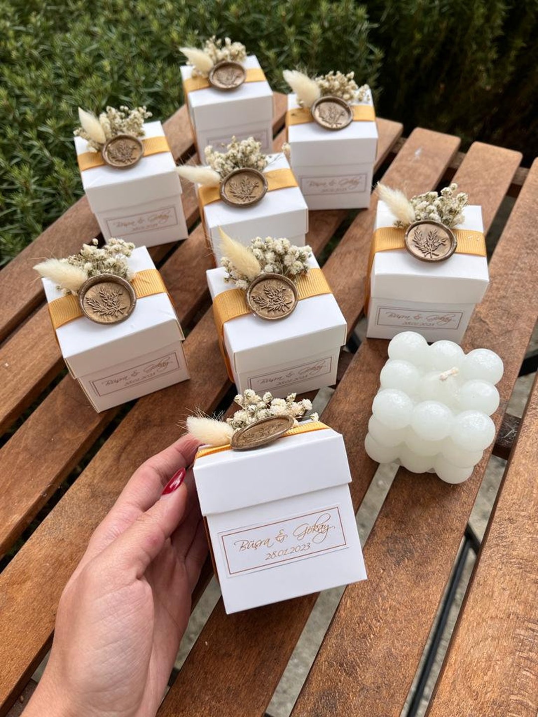 Personalized Candle Bubble Special Gift BIG SIZE /candle Guest Etsy