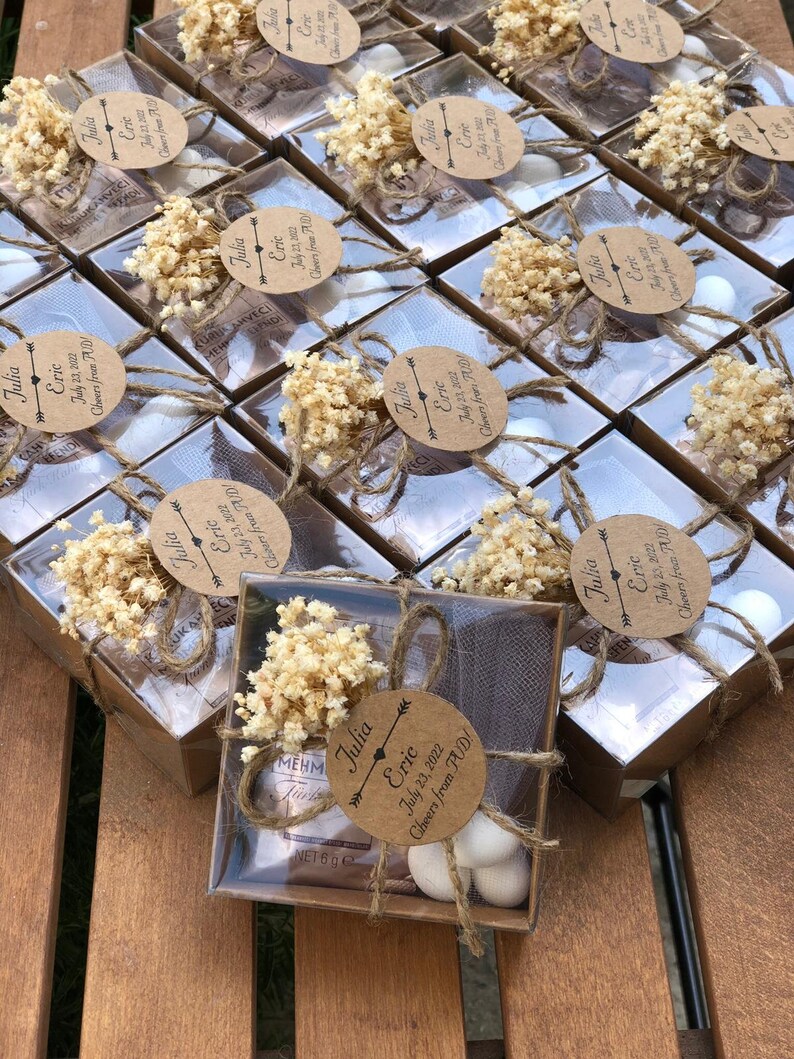 Wedding Favors for Guest in Bulk / Set of Coffee and Almond Etsy