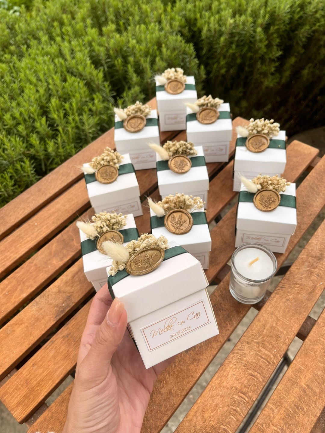 Personalized Candle Bubble Special Gift BIG SIZE /candle Guest Gifts