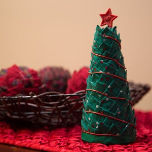 Quilted Mini Tabletop Trees