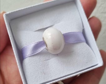 Replica Breastmilk Bead Charm, Breastfeeding Jewellery Gift for New Mum