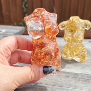 CIĄŻOWA BOGINI BIUST figurka płodności z ekologicznej żywicy//forma kobieca, figurka ciążowa, prezent z okazji narodzin dziecka, baby shower, prezent dla młodej mamy