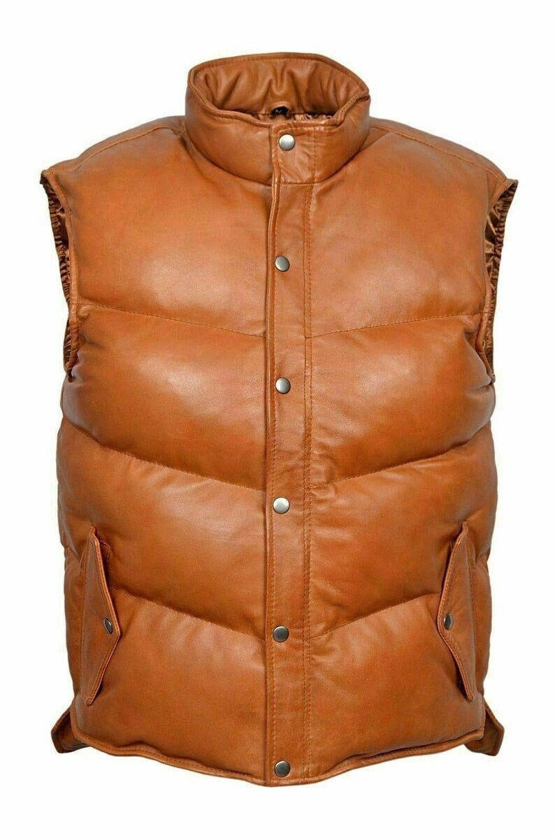 Men's Puffer Vest w/ CA89 Leather Patch - California 89