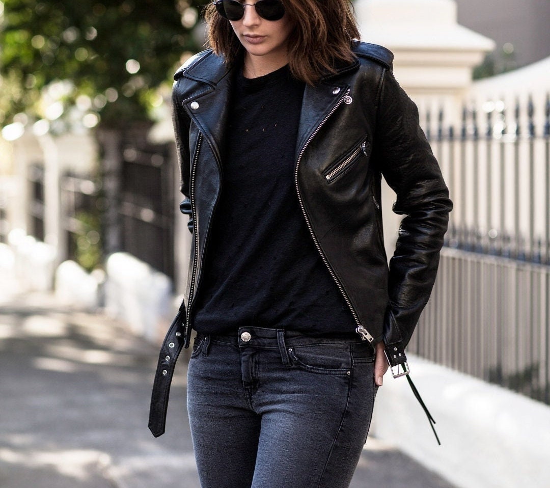 Black Leather Jacket 