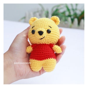 Bear Crochet PATTERN Amigurumi Amigurumi Tutorial PDF in English AmiSaigon image 9