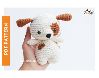 Puppy Crochet PATTERN Amigurumi | Amigurumi Tutorial PDF in English | AmiSaigon