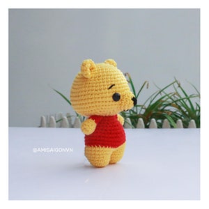 Bear Crochet PATTERN Amigurumi Amigurumi Tutorial PDF in English AmiSaigon image 8