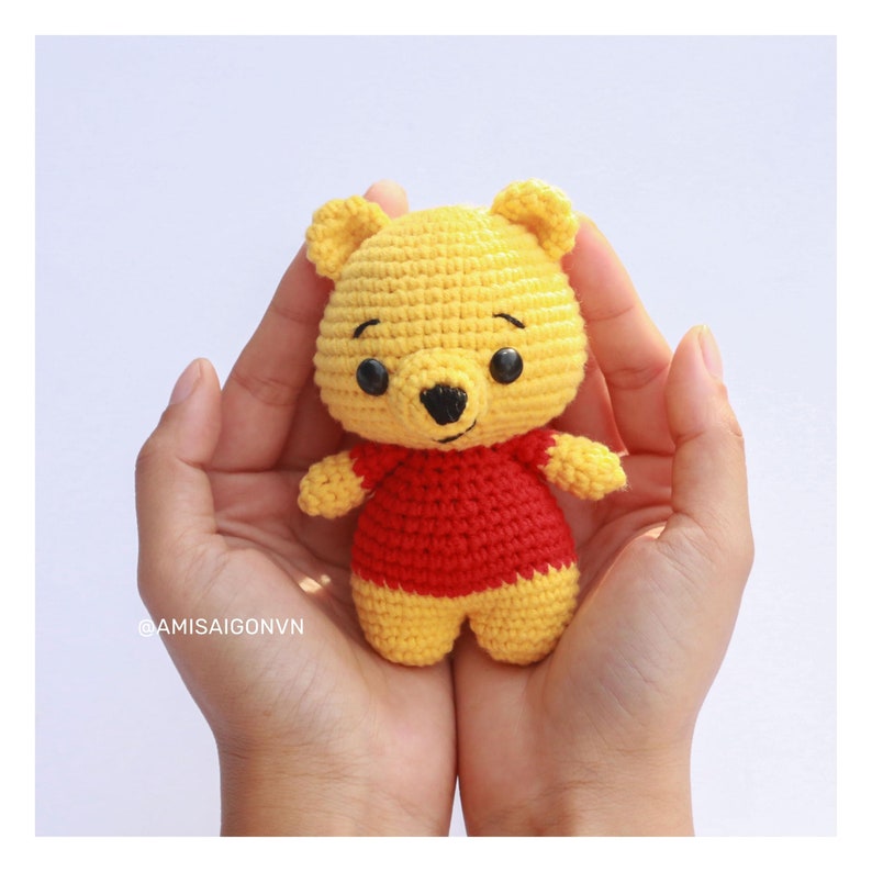 Bear Crochet PATTERN Amigurumi Amigurumi Tutorial PDF in English AmiSaigon image 10